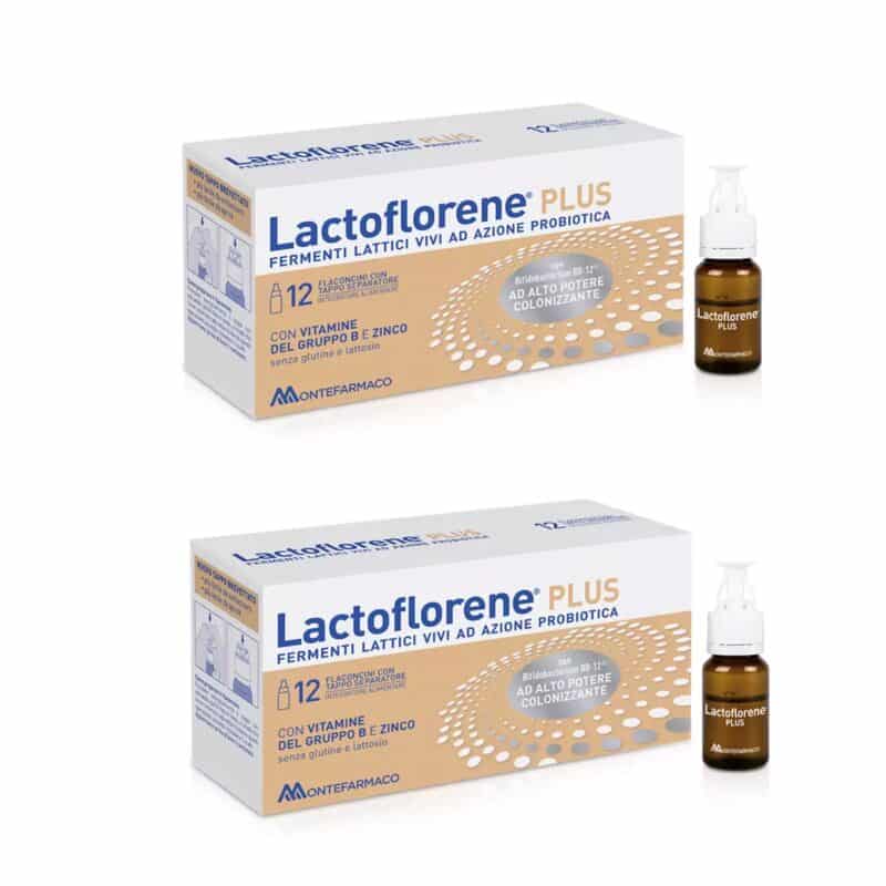 Lactoflorene Plus 12 flaconcini – 2 confezioni