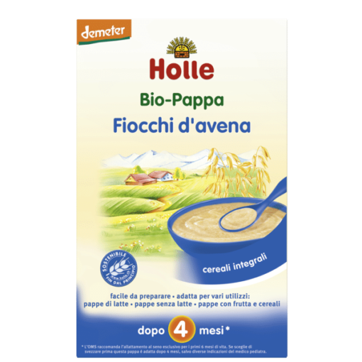 HOLLE – Bio Pappa Fiocchi d’Avena