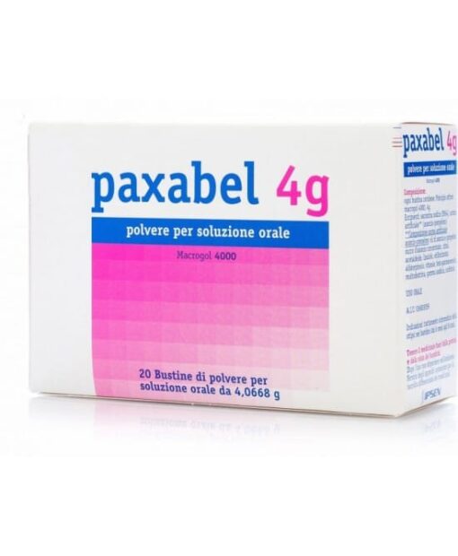 PAXABEL 4G POLVERE PER SOLUZIONE ORALE DA 20 BUSTINE