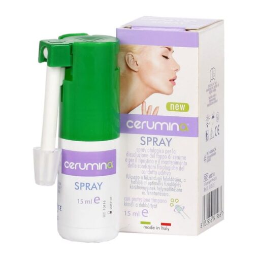 Cerumina Spray otologico contro il tappo di cerume (15 ml)