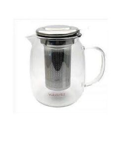 neavita teiera vetro filtro acciaio