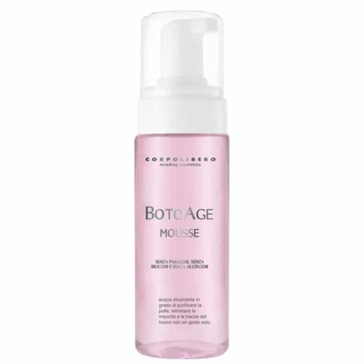 corpolibero botoage mousse detergente viso antiage