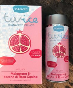 tisana twice melagrana e bacche di rosa canina neavita