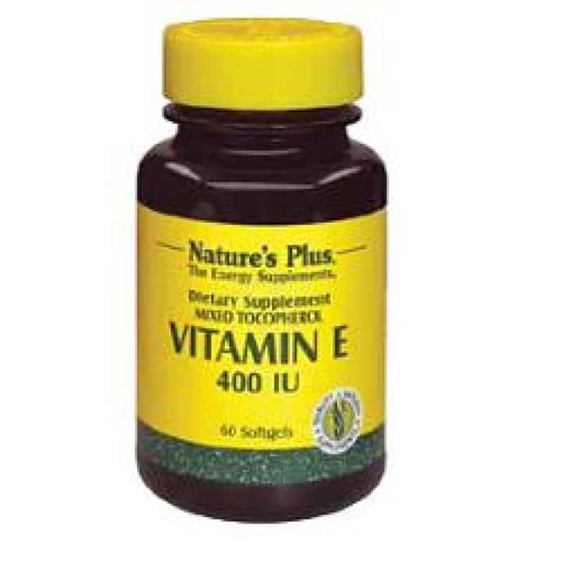 vitamina e 400iu softgel natures plus