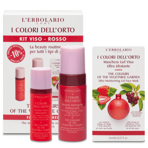 Kit Viso Rosso I Colori dell'Orto