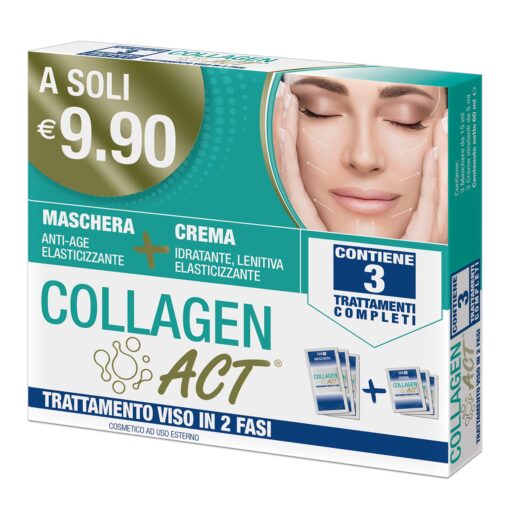Collagen Act Trattamento Viso in 2 fasi