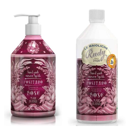 Maioliche Sapone Liquido - Positano Rose