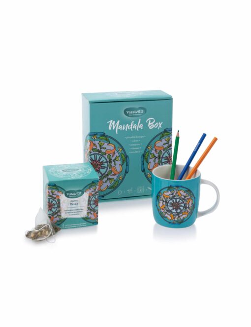 Mandala Box Azzurro Neavita