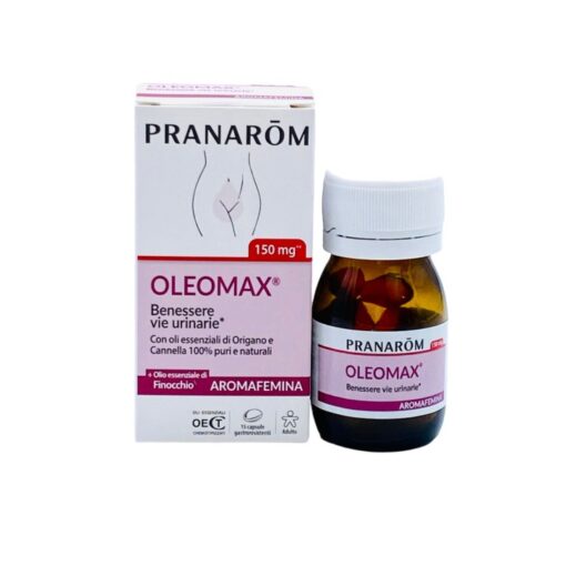 Pranarom Oleomax Benessere Vie Urinarie 15 capsule