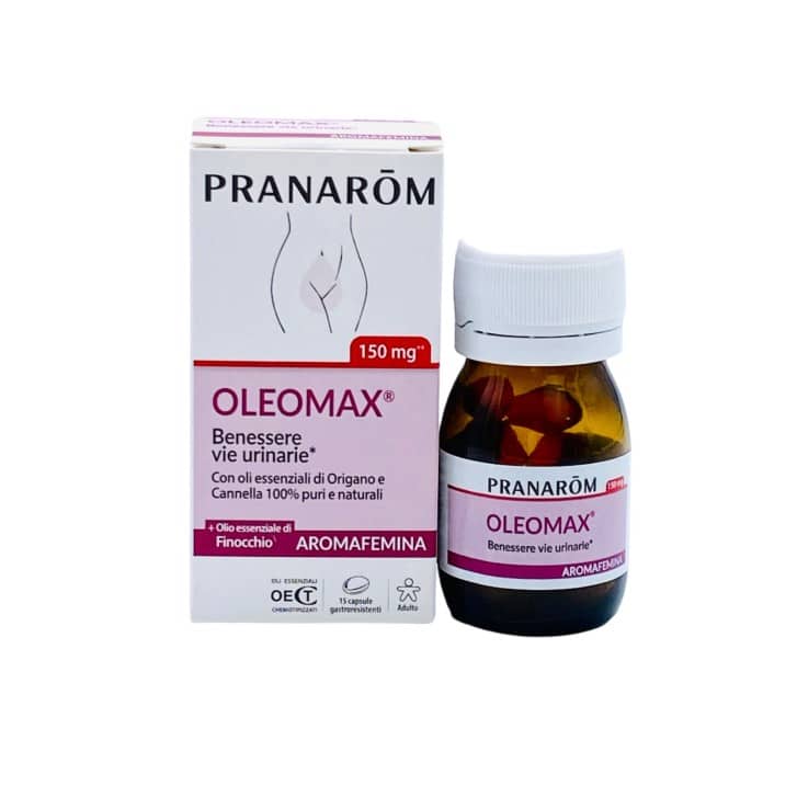 Pranarom Oleomax Benessere Vie Urinarie 15 capsule