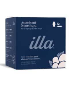 Illa Care Assorbenti Notte Extra 12 pezzi